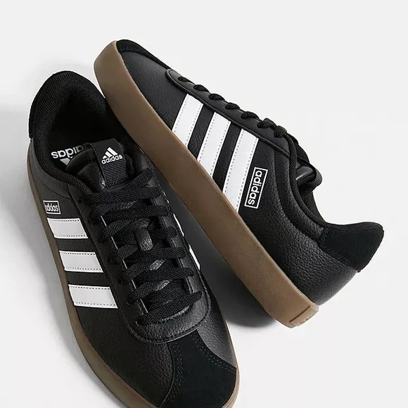 adidas | Shoes | Adidas Black And White Sneakers With Tan  display picture 2
